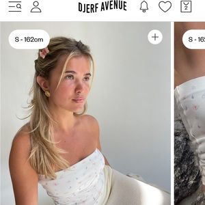 Djerf Avenue butterfly tube top